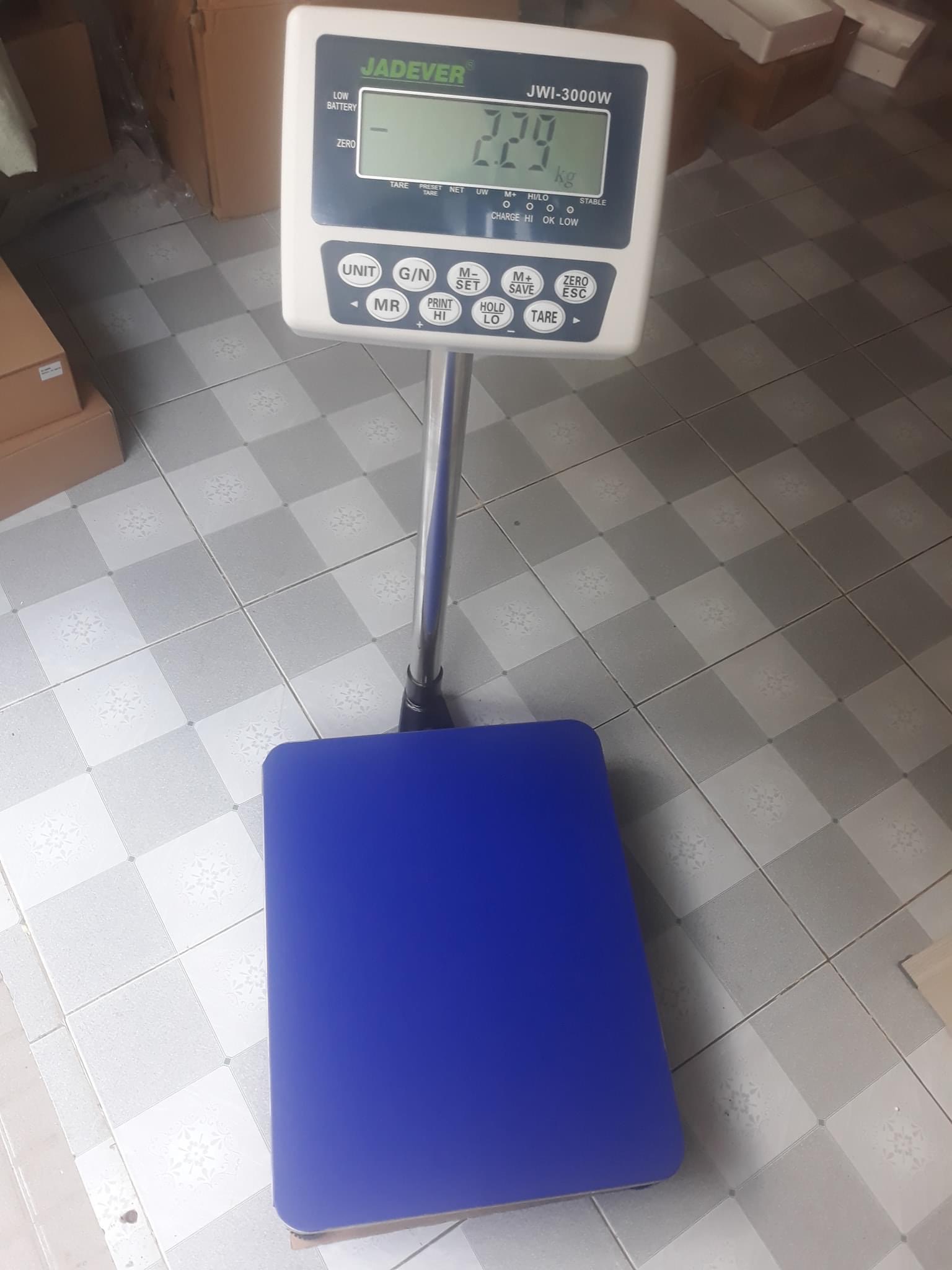 Cân Bàn Điện Tử JWI-3000W 100 kg