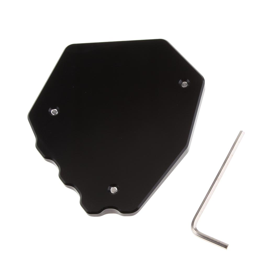 Motorcycle CNC Side Stand Kickstand Enlarge Plate Pad For 2016-2018 Honda CRF 1000L Africa Twin