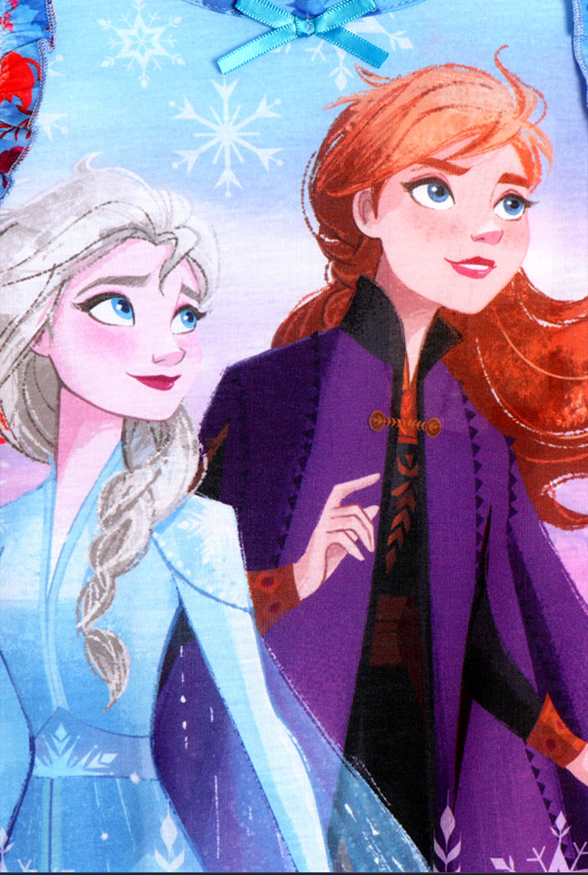 Váy mặc nhà Frozen 2 Xanh - kèm phụ kiện