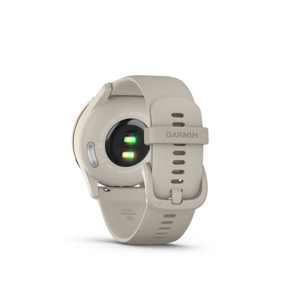 Đồng Hồ Thông Minh Garmin vívomove Trend (Black/White/French Grey/Mist Grey) - Hàng Chính Hãng