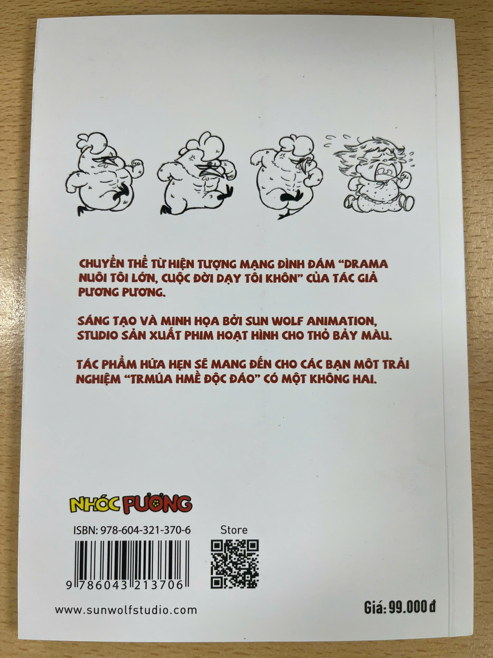 Đại chiến gà nhà - Nhóc Phương Tập 1 (Sách màu)