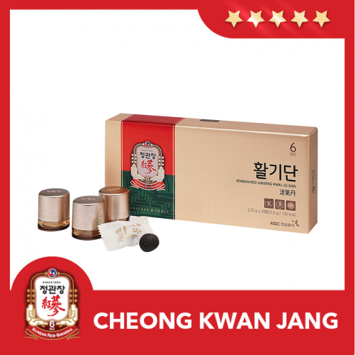 Viên Hồng Sâm KGC Cheong Kwan Jang Hwal Gi Dan ( 3,75g * 10 Viên )