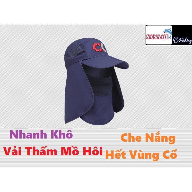 Nón Mũ Câu Cá Chống Nắng Chuyên Dụng Đi Phượt Và Câu Cá PK-39 Sanami Fishing Store