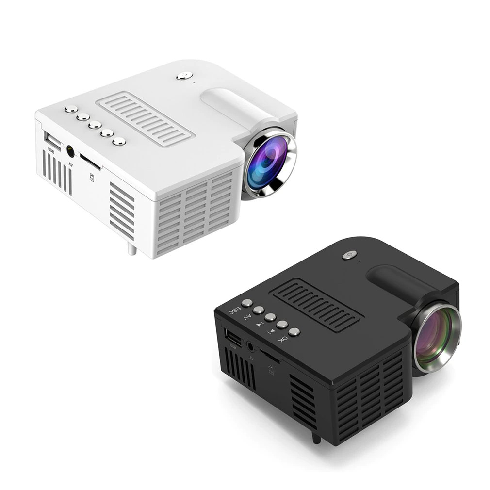 Máy Chiếu Mini Led Projector UC28C Dùng Cho Gia Đình Độ Sáng 50 Lumens Cho Kích Thước Màn Hình Từ 10 - 60 Inchs