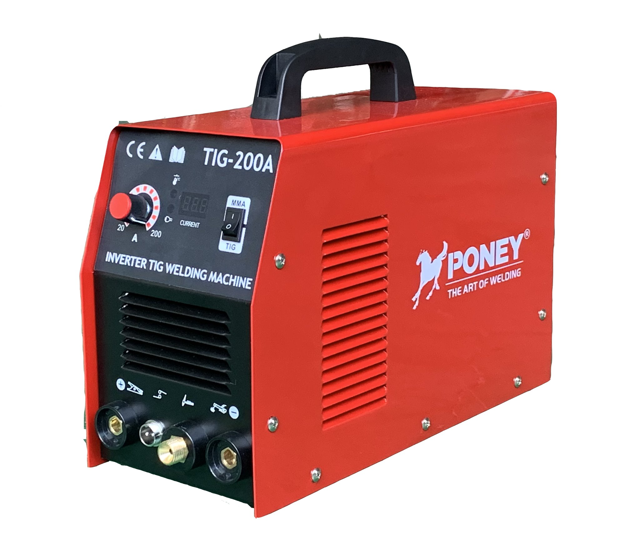 MÁY HÀN ĐIỆN TỬ 4.5KVA TIG-200A  PONEY - HÀNG CHÍNH HÃNG