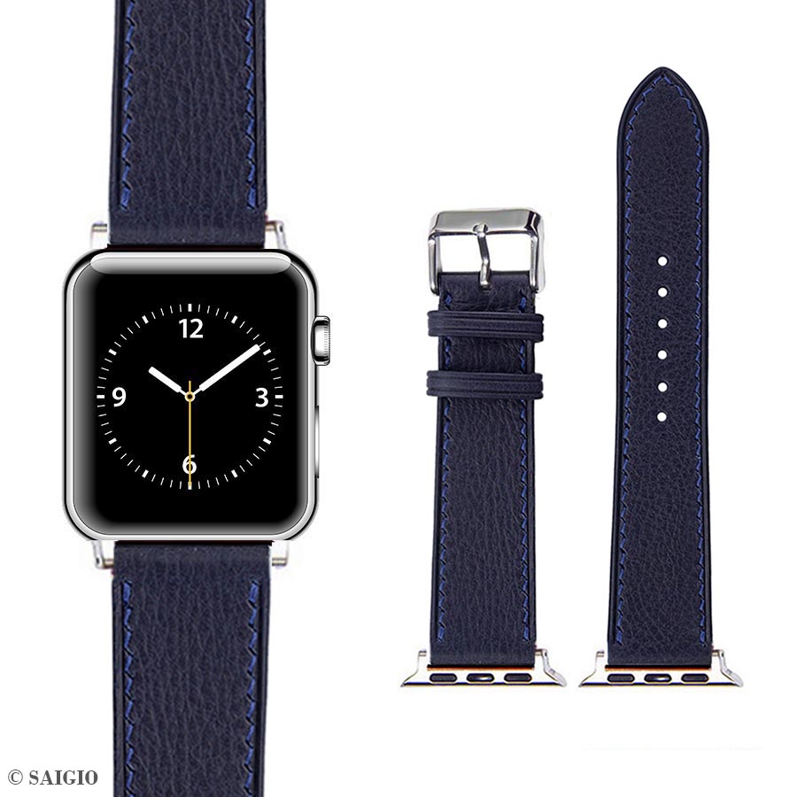 Dây Apple Watch 49mm 45mm 44mm 42mm, Chất Liệu Da Bò Cao Cấp, Dây Đeo Phong Cách Cổ Điển, Tương Thích Các Phiên Bản Series Ultra2/Ultra/SE2/SE/9/8/7/6/5/4/3/2/1