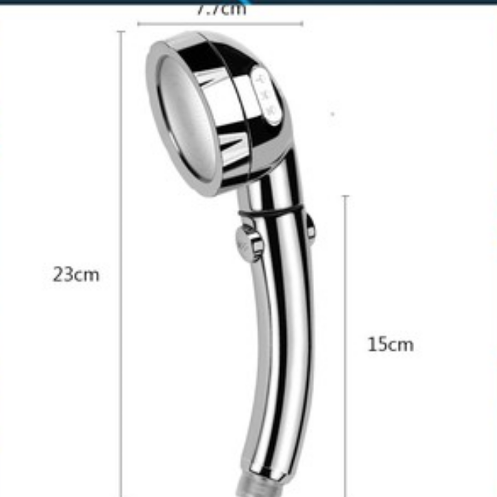 Vòi Sen Tăng áp Có Nút Khóa Nước 3 chế độ Phun, Xoay 360 độ Hàng Xịn - Vàng Gold 206783m