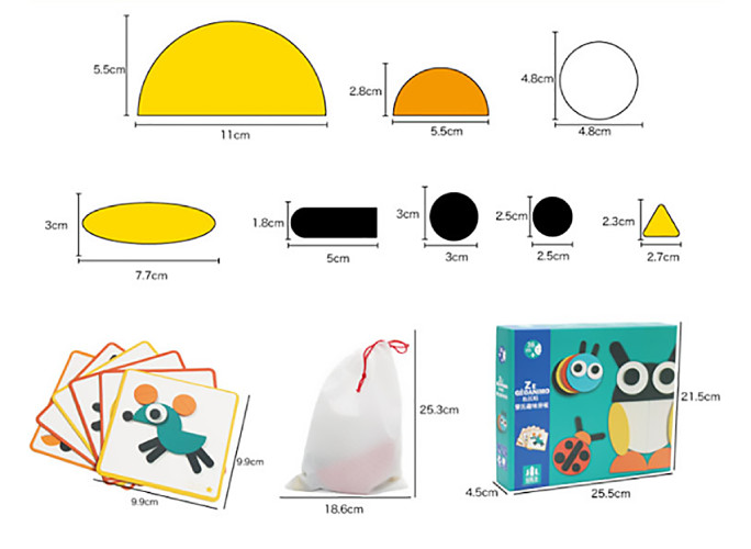 Đồ Chơi Xếp Hình Thông Minh Các Khối An Toàn Cho Bé