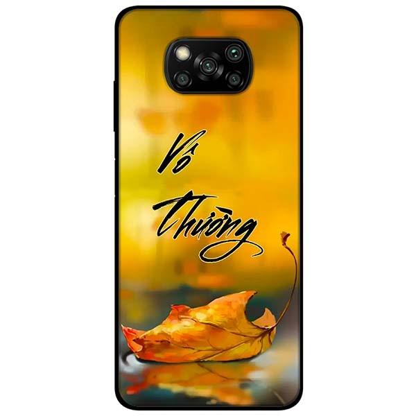 Ốp lưng dành cho Xiaomi Poco X3 mẫu Vô Thường 1