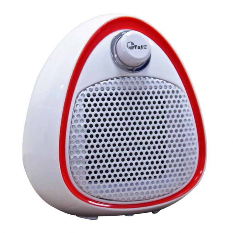 Quạt sưởi gốm mini FujiE CH-202 1000W, đỏ - Hàng Chính Hãng