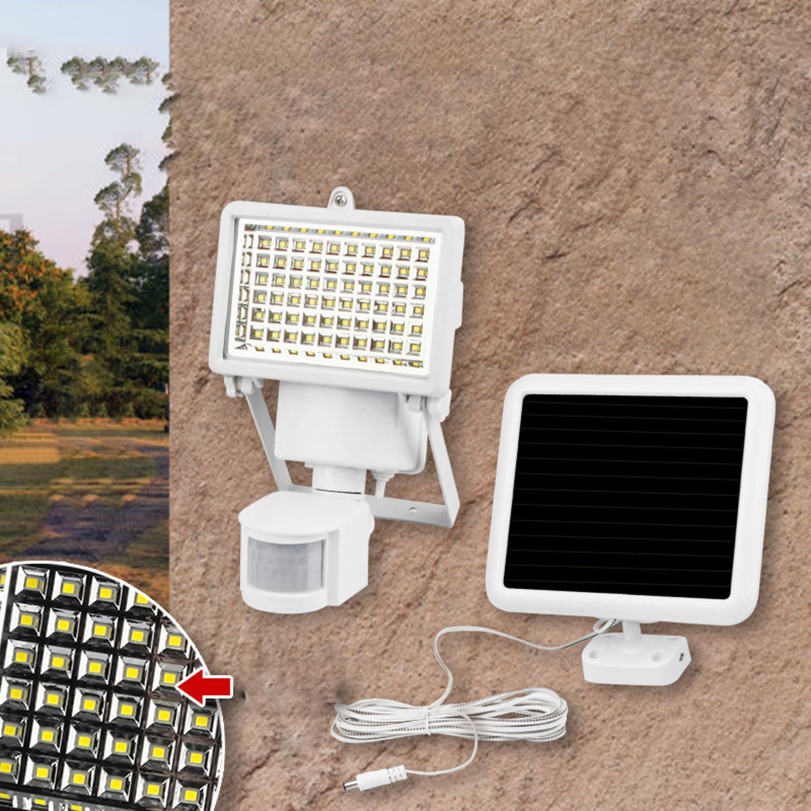Solar Street Light Waterproof Wall Lights Spotlights for Yard Patio Driveway