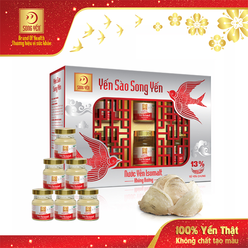 Nước Yến Isomalt dành cho người tiểu đường/ăn kiêng - Yến Sào Song Yến