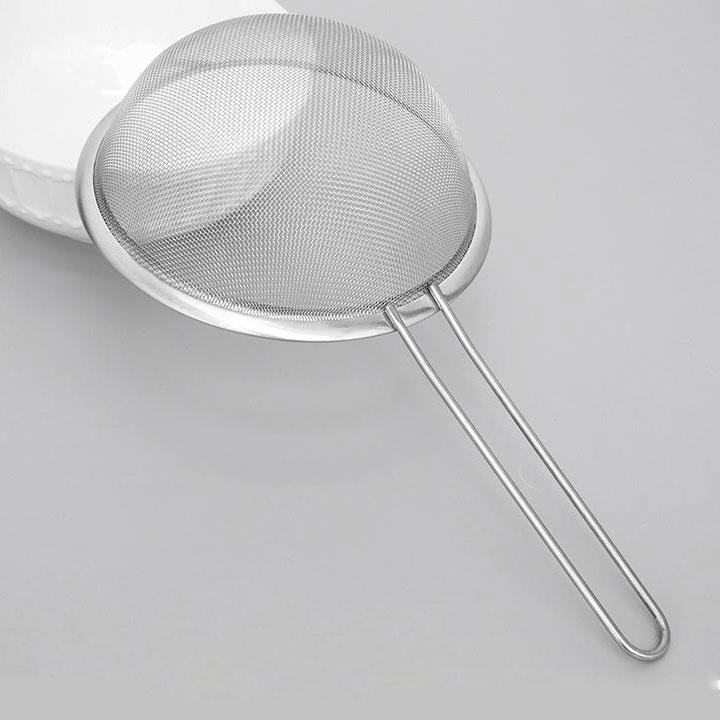 Dụng cụ ray, lọc, vớt thực phẩm cán dài loại nhỏ 10cm - Hàng chính hãng