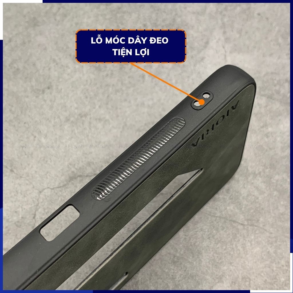 Ốp lưng rog phone 6 chống bám vân tay bảo vệ camera AIORIA DA phụ kiện điện thoại huỳnh tân store