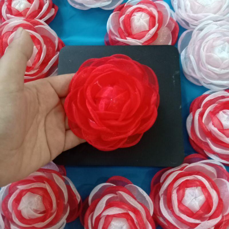 Hoa cài áo handmade ️ Tag hoa cài áo có ghim cài ở sau