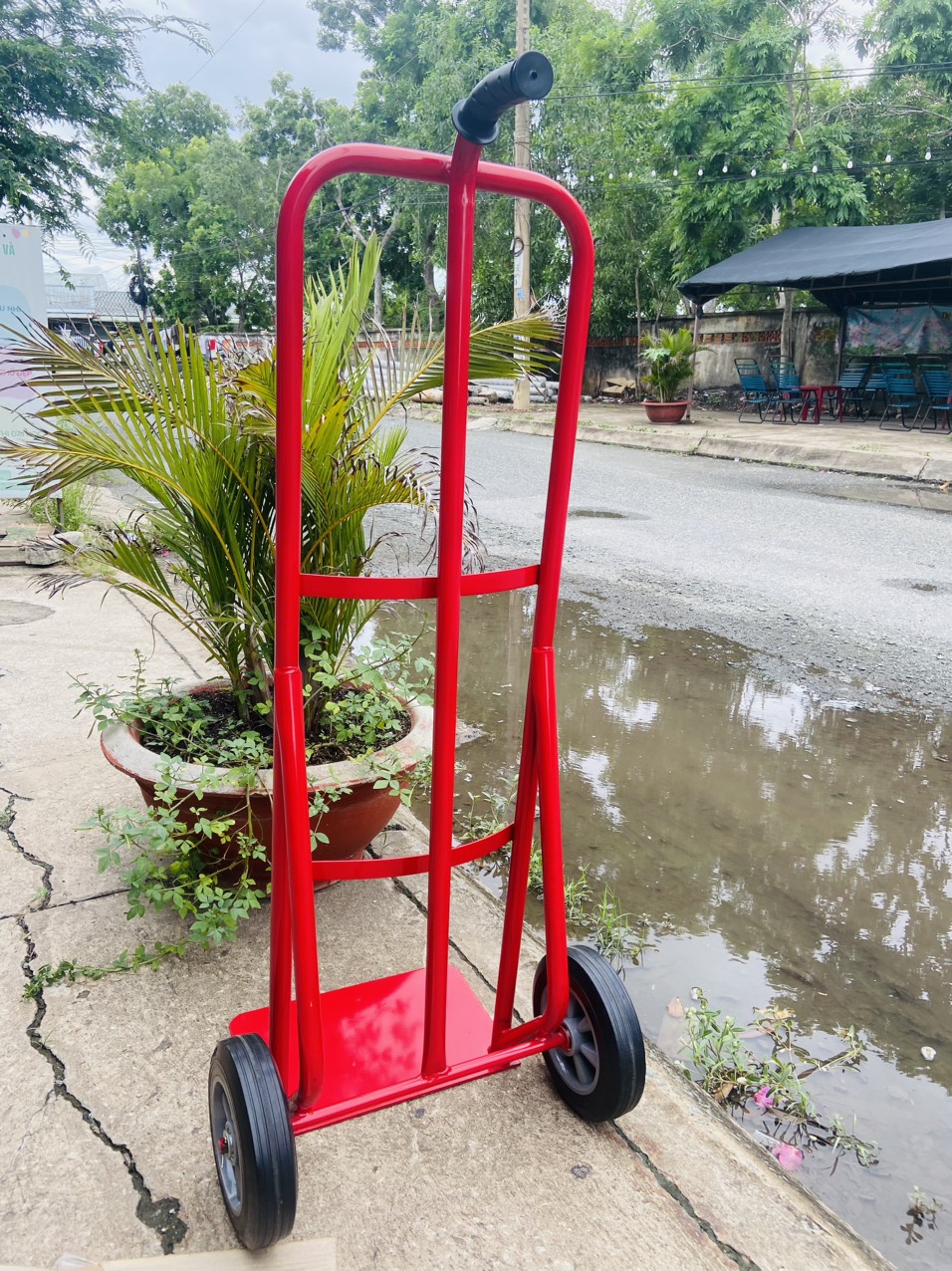 Thanh lý Xe đẩy hàng bằng sắt 2 bánh Kanson - Tải trọng 317kg