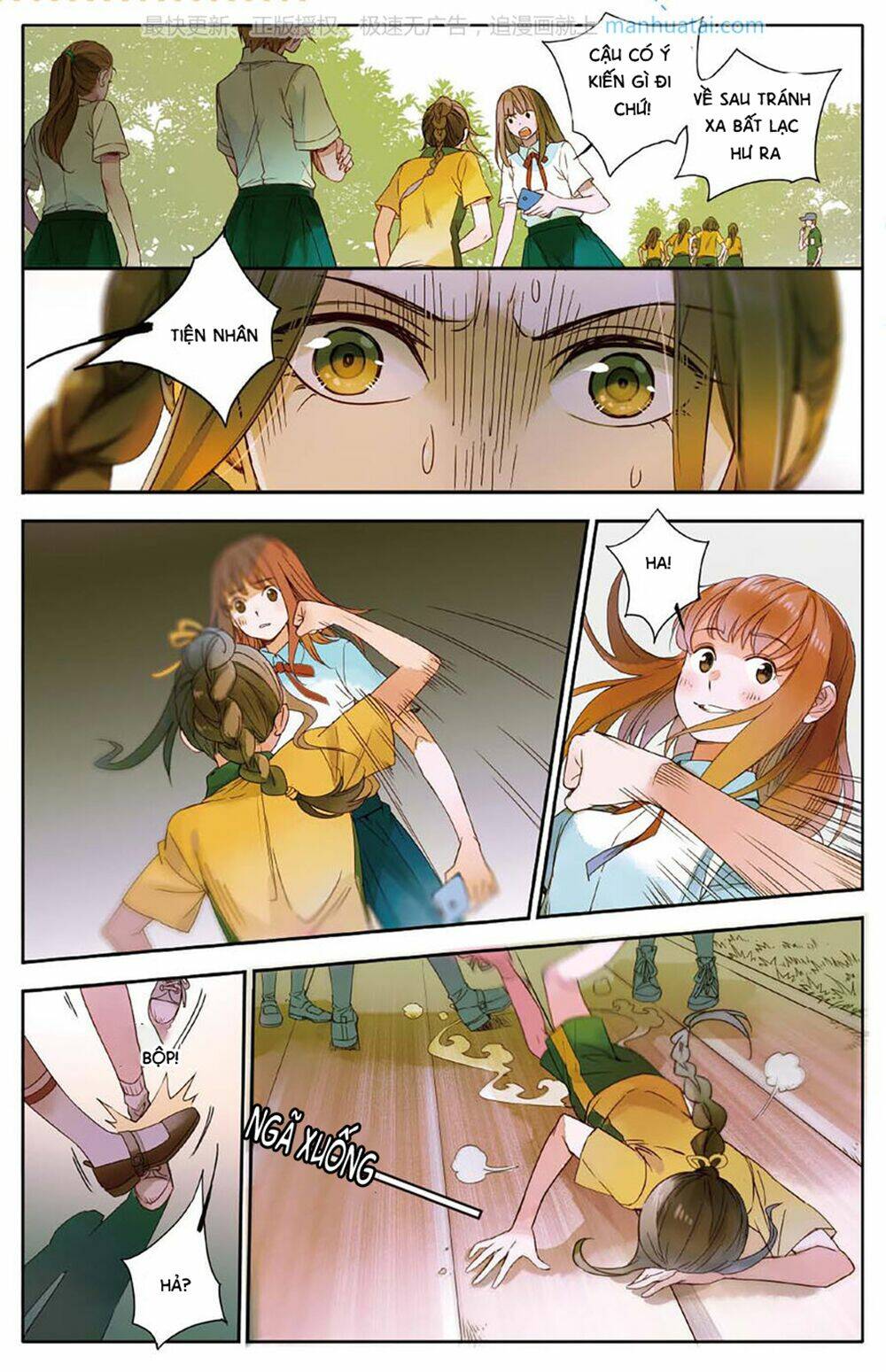 lệnh cấm nghị tộc 2 ẩn diện trấn chapter 4 15