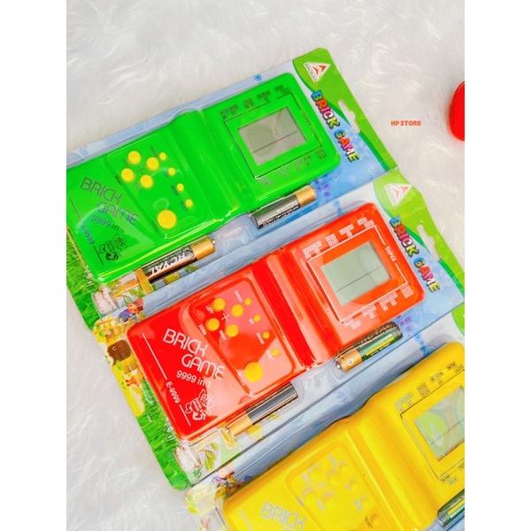 Bộ Máy Trò Chơi Game Điện Tử + Tặng Pin Nhiều Màu Cầm Tay Đồ Chơi Hàng Đẹp