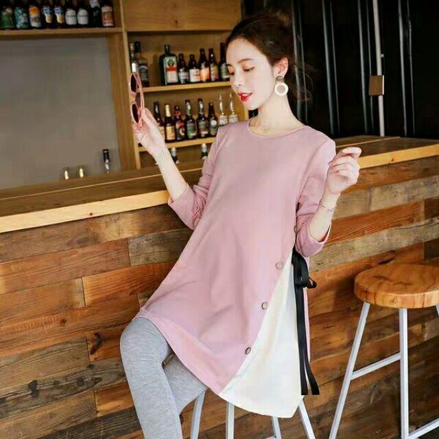 Đầm big size đầm nữ buộc nơ dễ thương