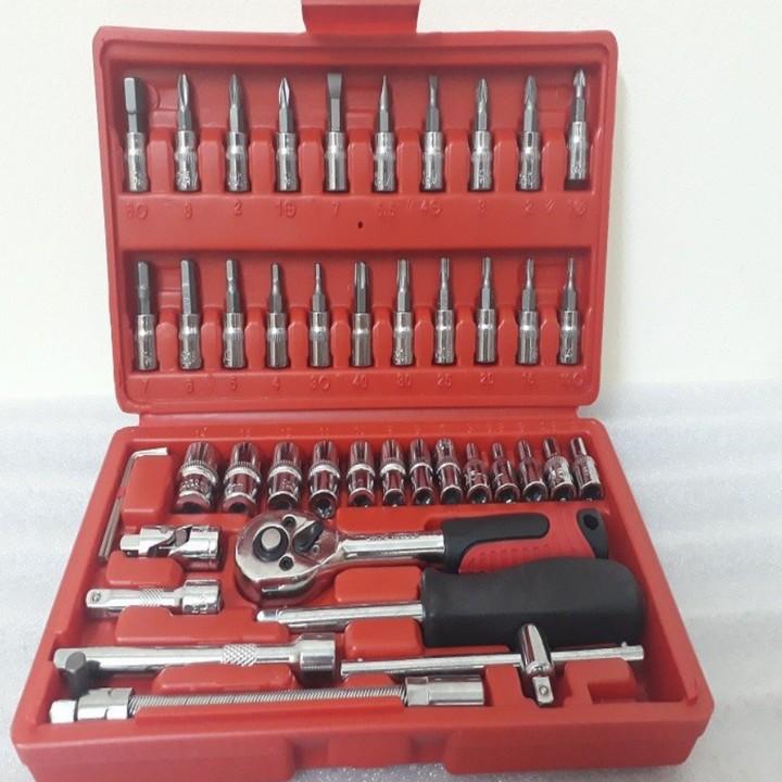 Bộ dụng cụ mở ốc vít 46 chi tiết - 46mon - Bộ 46 mon