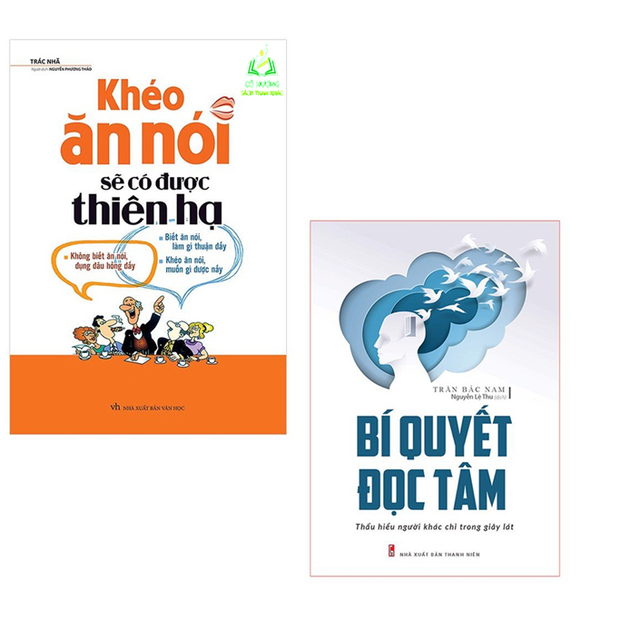 Sách- Combo 2 Cuốn: Khéo Ăn Nói Sẽ Có Được Thiên Hạ + Bí Quyết Đọc Tâm