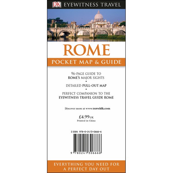 Rome Pocket Map and Guide