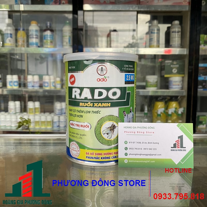 Thuốc diệt ruồi dạng bả RADO Ruồi xanh_ 400g