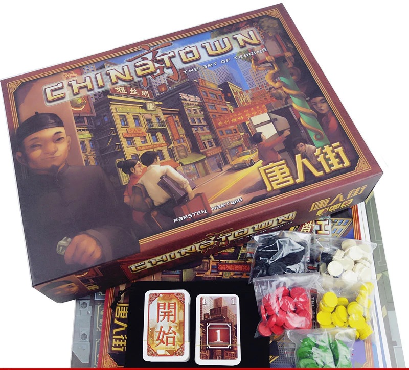 Trò Chơi Boardgame China Town Chất Lượng Cao -  Trò Chơi Tài Chính Gia Đình Hấp Dẫn