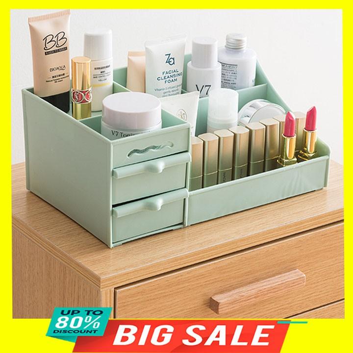 Kệ để mỹ phẩm mini có ngăn kéo 13x18x30cm