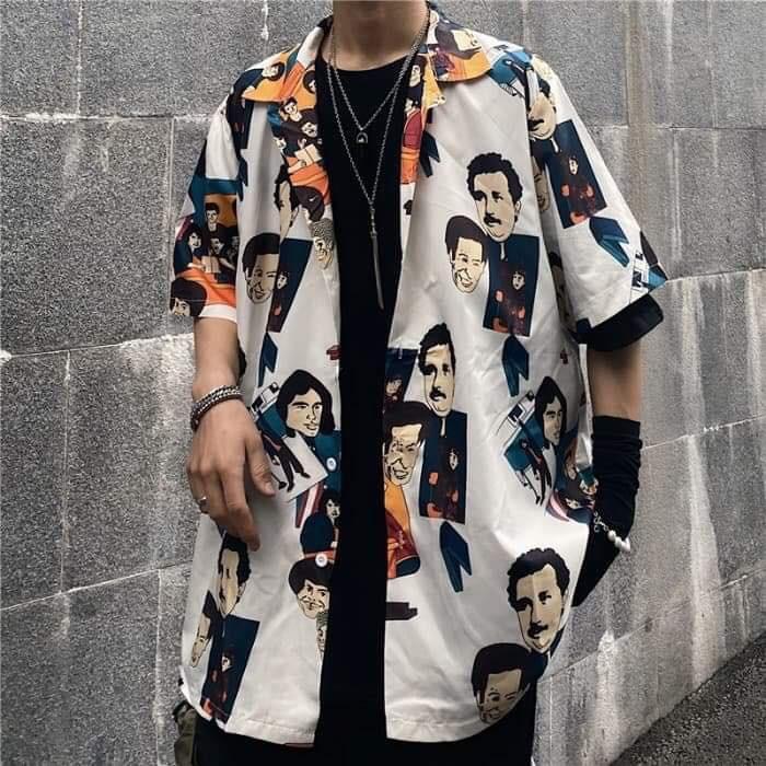 Áo sơ mi nam nữ in hình PRESIDENT cực hot