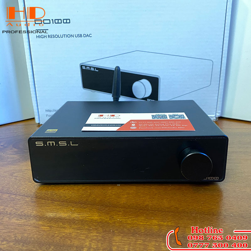 SMSL DO100 ES9038Q2Mx2 Bluetooth 5.0 DAC - Hàng Chính Hãng