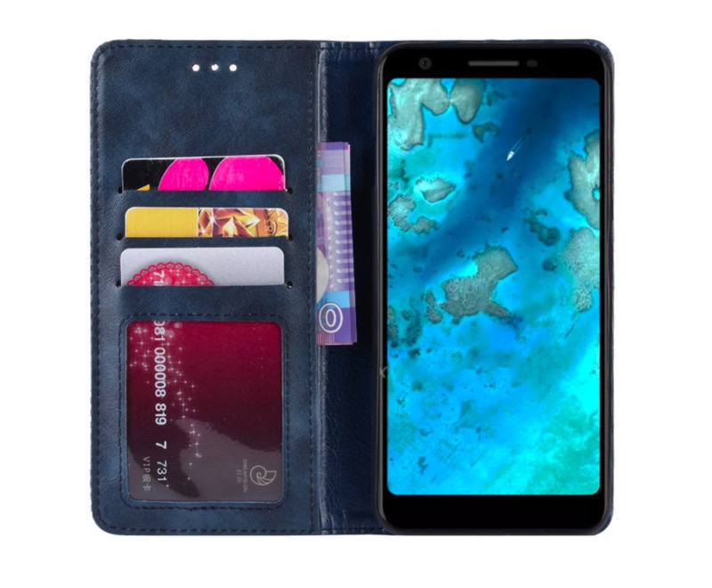 Bao da dành cho Google Pixel 3 Pixel 3 XL Flip Wallet Leather dạng ví đa năng siêu bền siêu êm