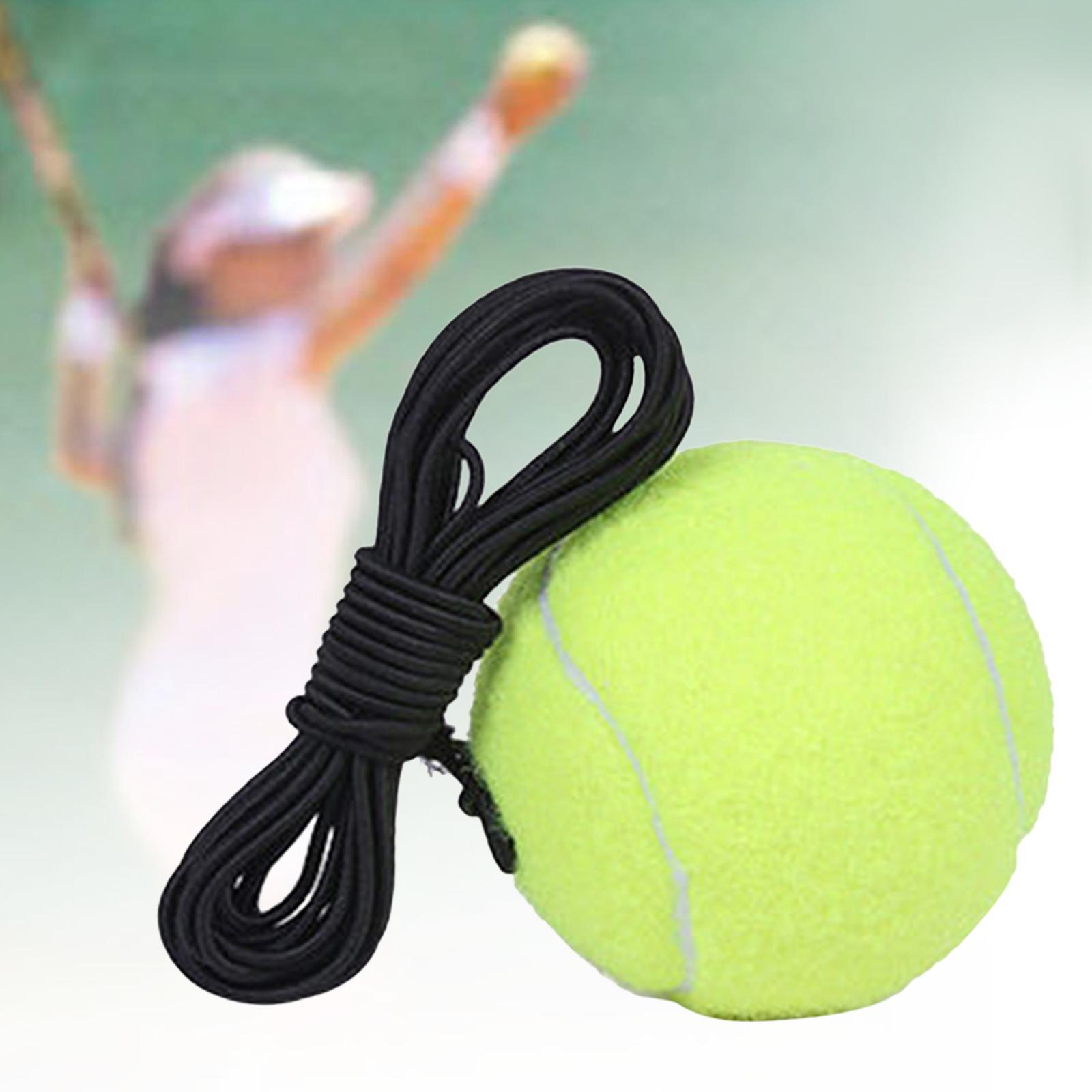Tennis Training Tool Self Study Practice Portable Single Tennis Ball Trainer