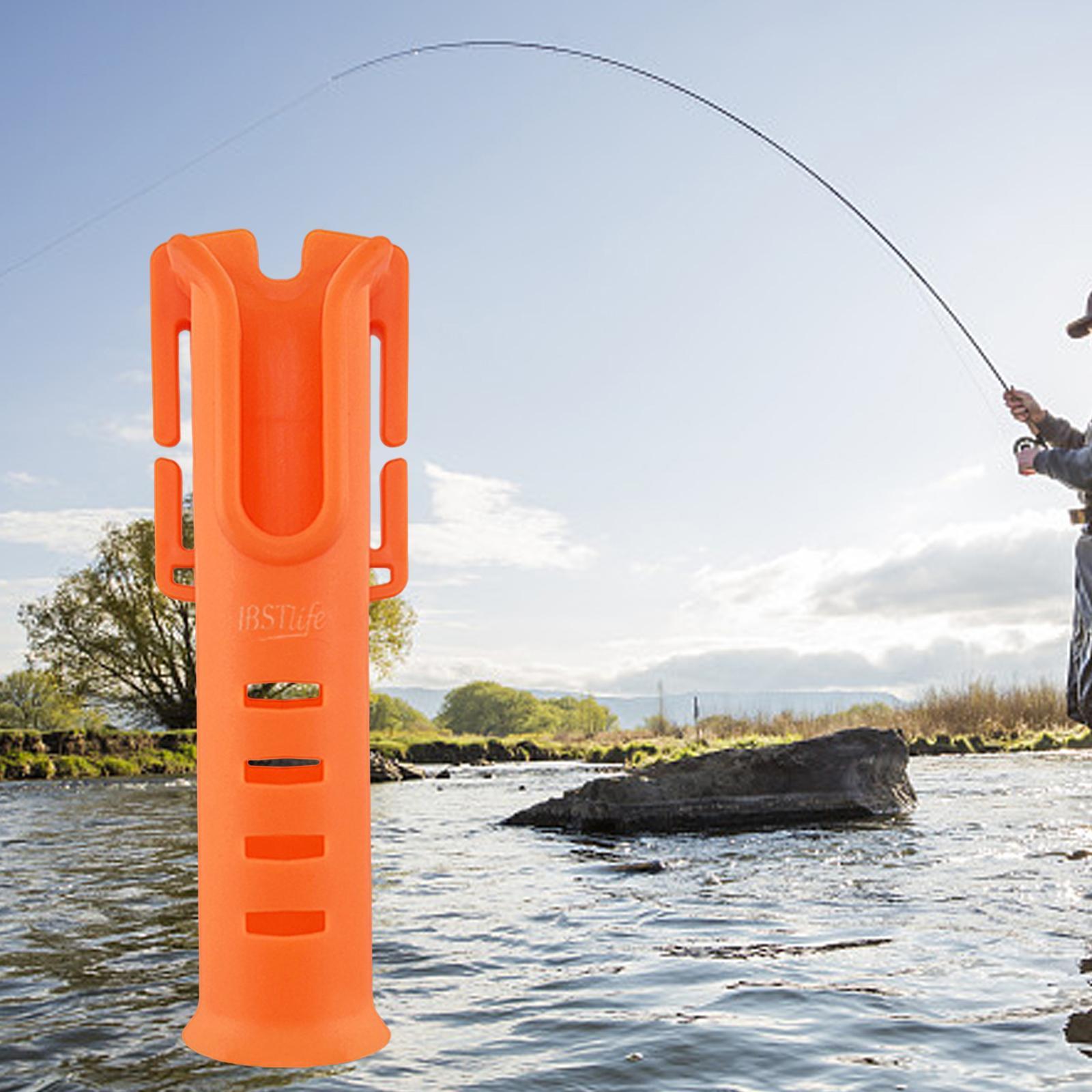 Portable Belt Rod Holder Fishing Gear Tackles Accessories Fishing Rod Holder Fishing Rod Pole Inserter