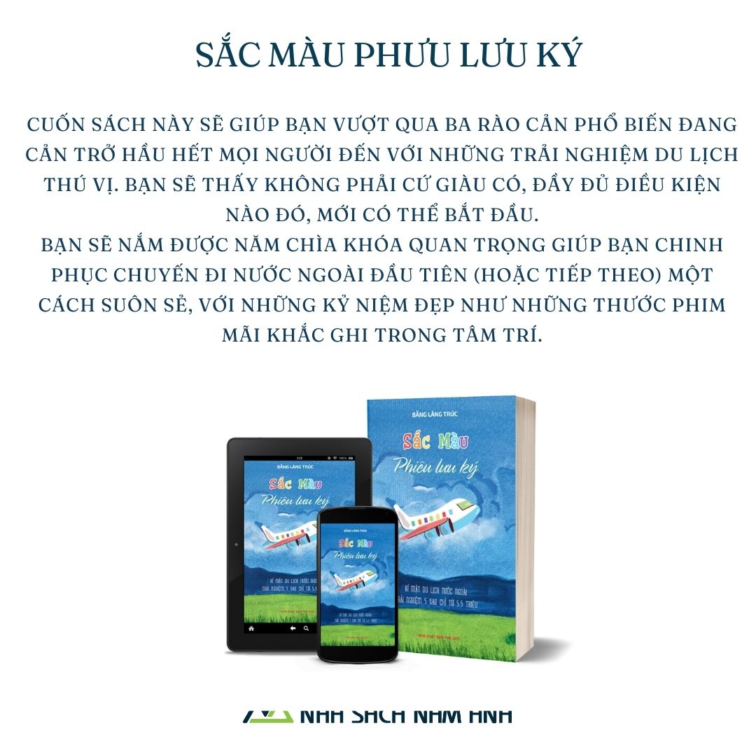 Sách - Sắc Màu Phiêu Lưu Ký - Tác Giả Bằng Lăng Trúc