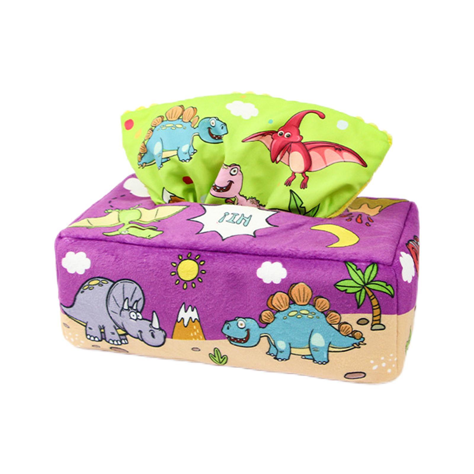 Tissue Box Baby Toy Montessori Play Sensory Toy for Infants Toddler Newborns