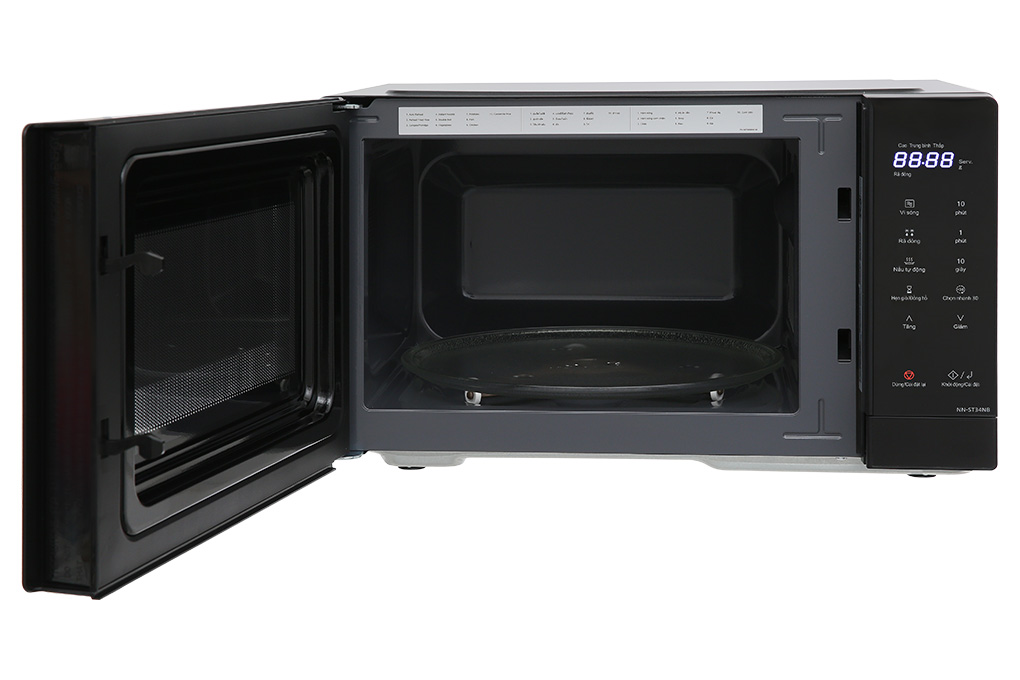 Lò vi sóng điện tử Panasonic NN-ST34NBYUE Dung tích 25L - Hàng chính hãng