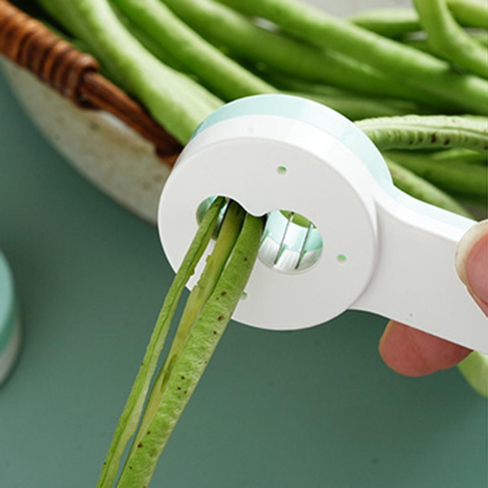 Multifunction Bean Slicer Kitchen Gadgets Long Bean Shredder for Bean