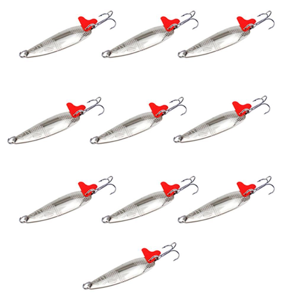 10pcs Fishing Baits Sequins Fishing Baits Replacement Supplies