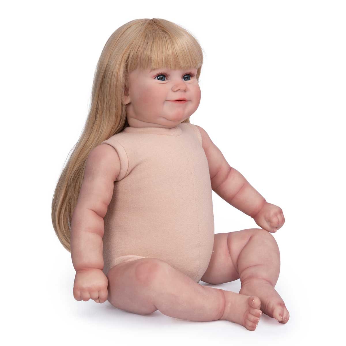 Búp Bê Thân Gòn 60 cm 24 inch Silicon Reborn Vinyl Doll PVN3375