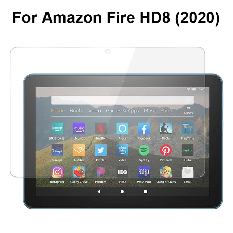 Hình ảnh Miếng dán kính cường lực cho máy tính bảng Kindle Fire HD 8 2020 (Fire HD8 10th) 