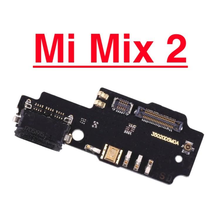 Cụm Chân Sạc Cho Xiaomi Mi Mix 2 Charger Port USB Main Borad Mạch Sạc Linh Kiện Thay Thế