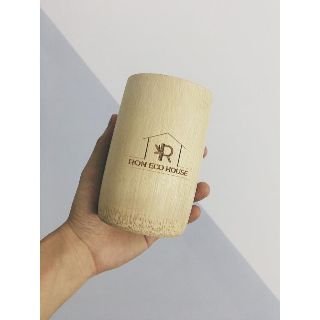 Combo cốc tre, ống hút tre