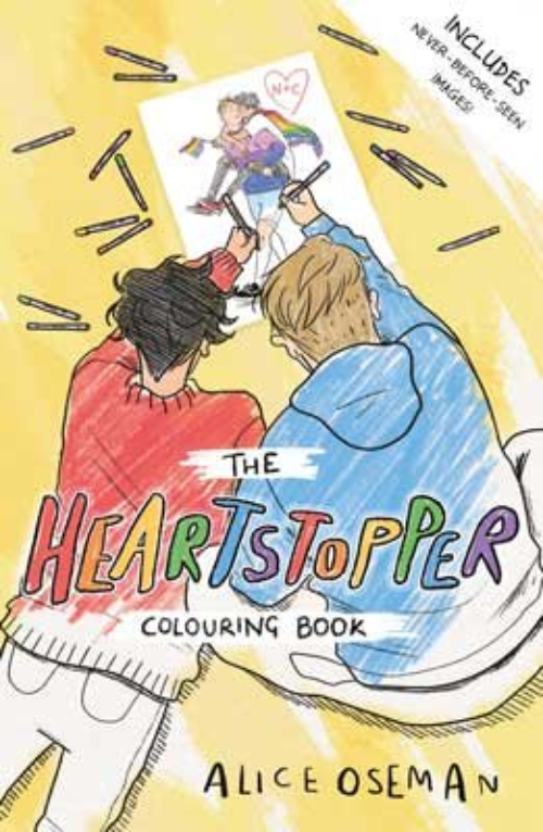 Sách tô màu tiếng Anh: The Official Heartstopper Colouring Book : The Million-Copy Bestselling Series Now On Netflix! (phiên bản sưu tầm)