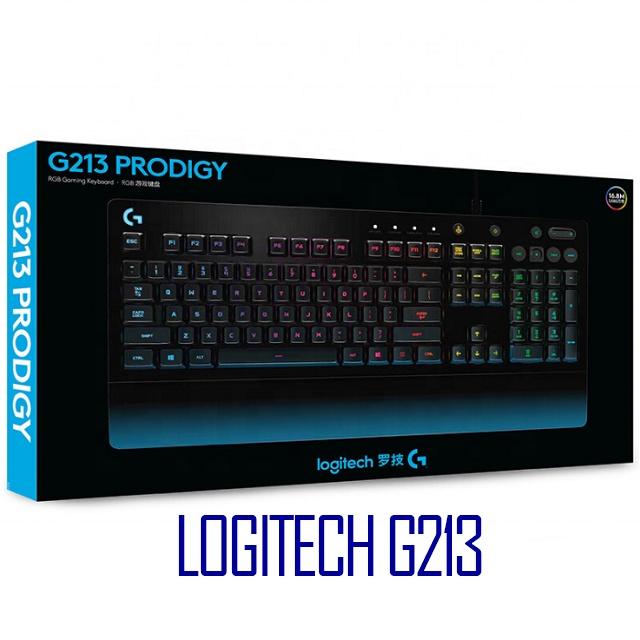 Bàn phím giả cơ Logitec G213 Prodigy RGB Gaming