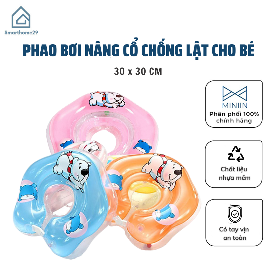 Phao Bơi Đỡ Cổ Chống Lật Cho Bé (mẫu ngẫu nhiên)