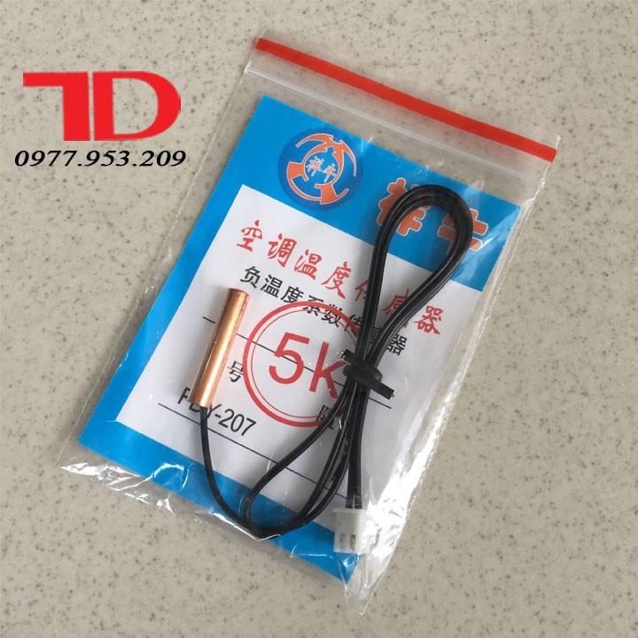 Đầu dò cảm biến dàn lạnh, sensor nhiệt điều hòa tủ lạnh đầu đồng và inox 5KG
