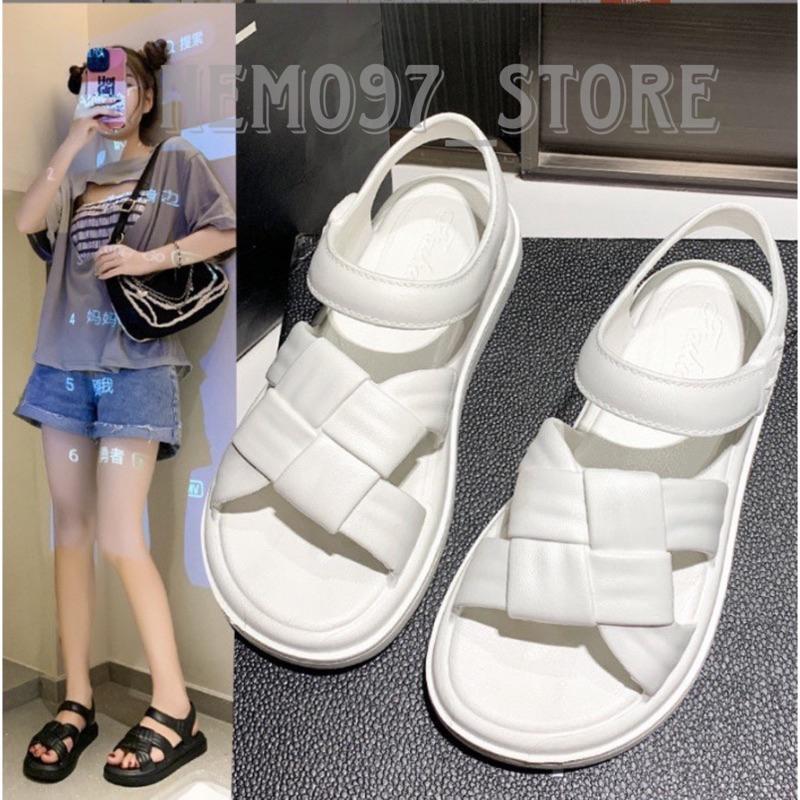 Dép nữ ,dép Sandal Nữ Quai Ngang Đan Chéo Siêu Nhẹ, dép nữ