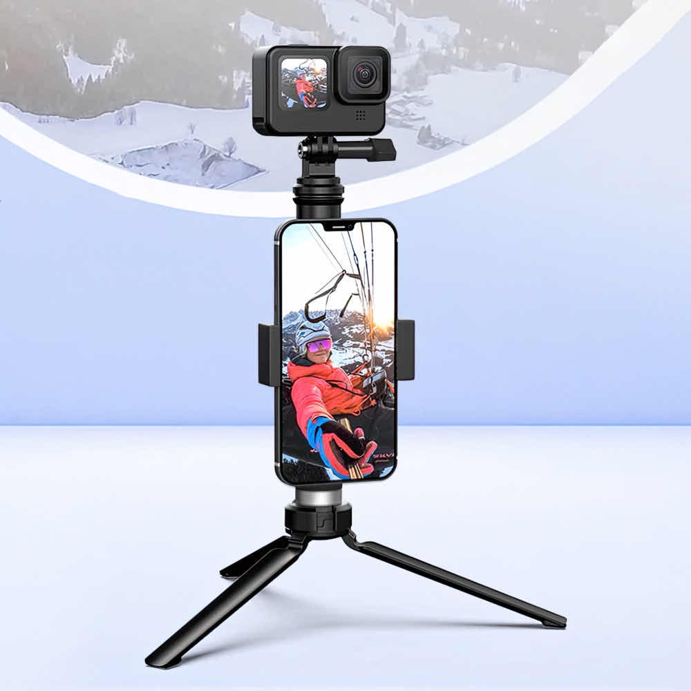 GẬY CHỤP HÌNH CHO GOPRO VÀ ACTION CAM TELESIN NEW 2023- HÀNG NHẬP KHẨU