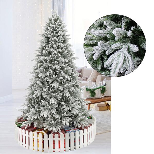 Cây Thông Phủ Tuyết Toàn Bộ Lá PE 150 cm - Cây Tự Động - Chaang Chiia LP-NR-HS5